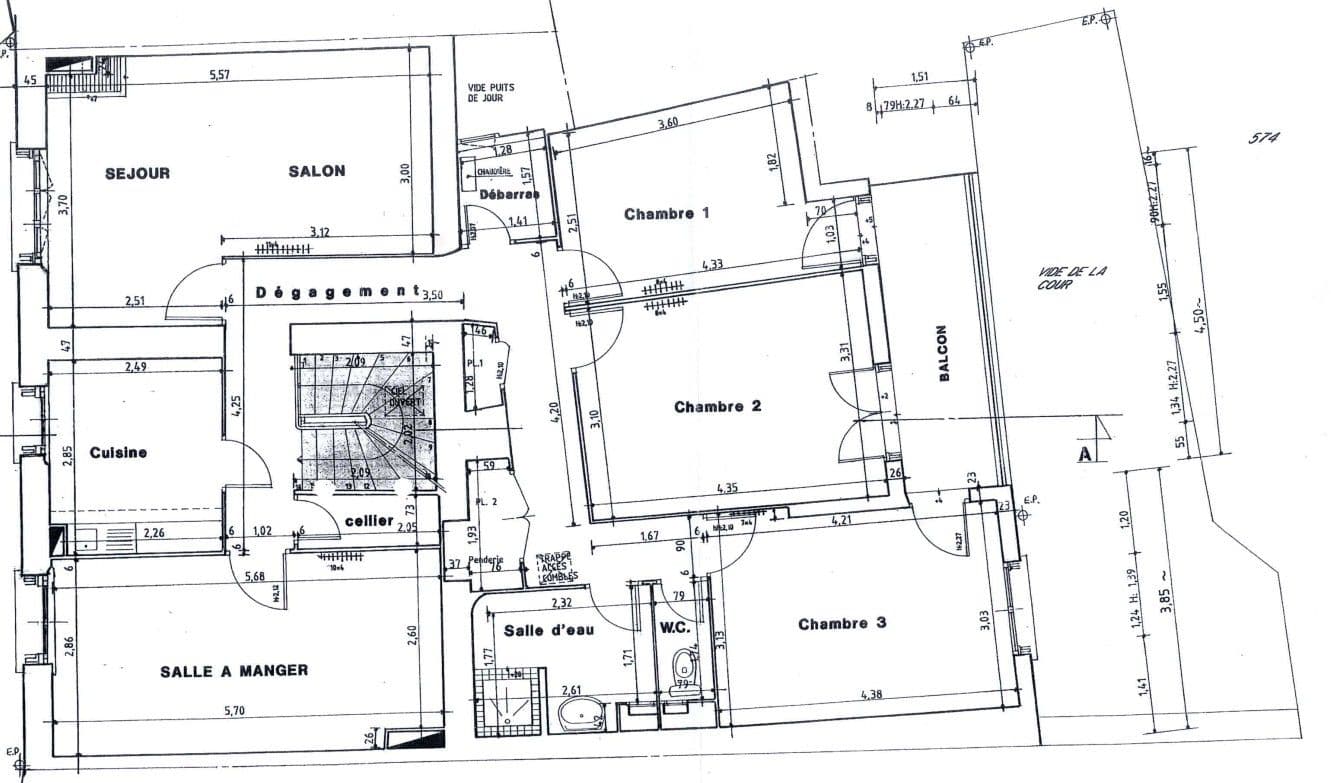 Plan 2D architectural