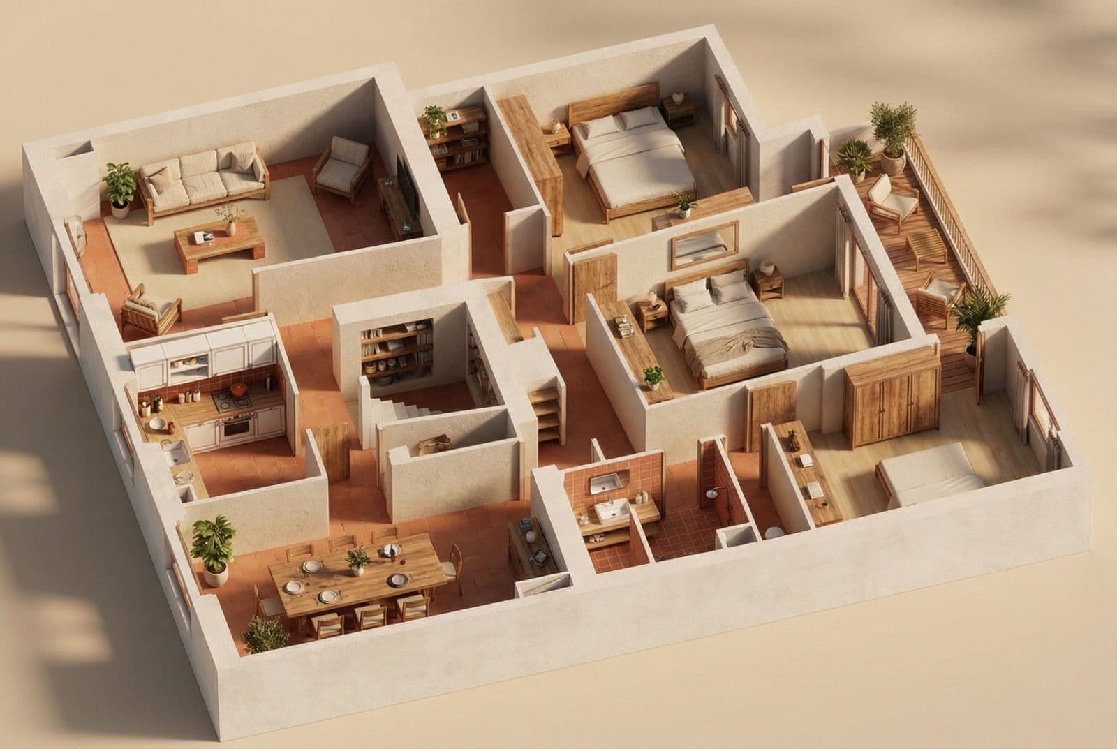 Duplex avec terrasse — Pamiers
